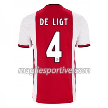 Completo Calcio Ajax Amsterdam Matthijs de Ligt 4 Divisa Prima 2019/2020